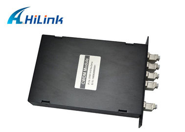 อุปกรณ์ต่อสัญญาณไฟเบอร์ออปติกและไฟเบอร์ออฟติคัล FC / SC / ST CWDM Fiber Mux