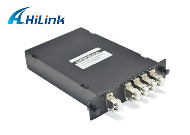 1x4 CH CWDM ออพติคอล Mux Demux Duplex / Single Fiber High Isolation ขนาดกะทัดรัดออกแบบมา