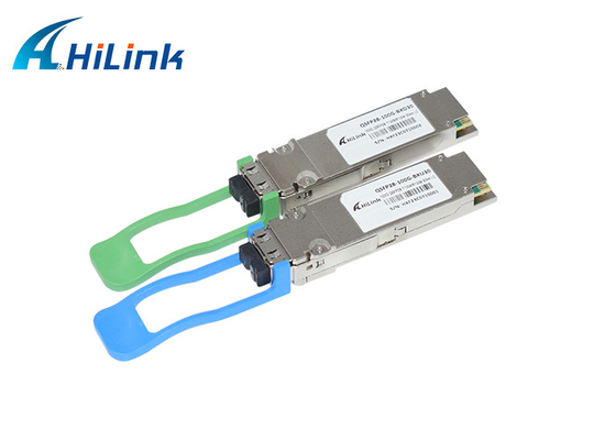 100Gb/s QSFP28 ER 30KM BIDI ตัวรับส่งสัญญาณออปติคัลแลมบ์ดาเดี่ยว QSFP28-100G-BXU30/QSFP28-100G-BXD30