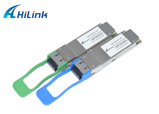 QSFP28-BX-D40 100G QSFP28 40KM 1304/1309nm BIDI เครื่องรับสัญญาณออปติก EML+APD เครื่องรับสัญญาณ SFP