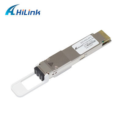 QSFP DD 400GBASE DWDM ZR 80KM โมดูลตัวรับสัญญาณ QDD-400G-ZR-S DWDM สามารถปรับแต่งได้ SMF LC DOM
