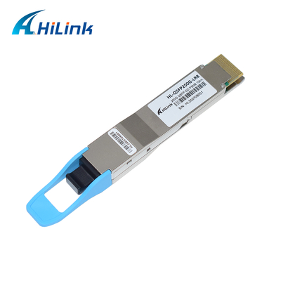 10KM 1310nm MPO16 APC 8 องศา DOM เครื่องรับแสง 200G QSFP DD LR8 PSM8 ระยะความยาวคลื่น