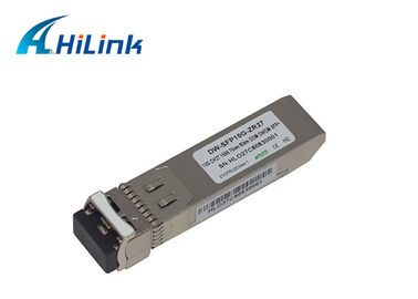 Hilink 10G DWDM 40/80km C21-C60 SFP + โมดูลออปติคอลสำหรับอุปกรณ์ DWDM