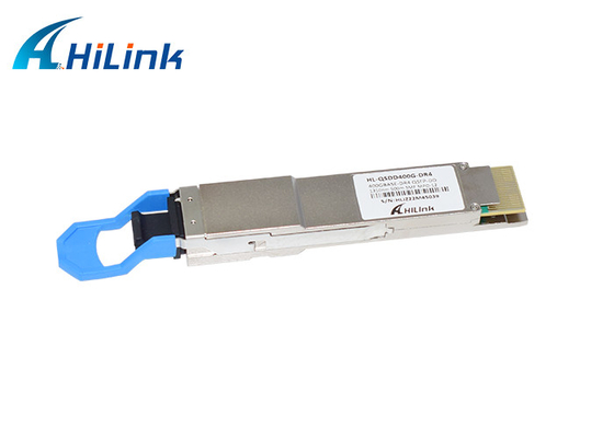 QSFPDD DR4 400G ตัวรับส่งสัญญาณออปติคอลตัวเชื่อมต่อ MTP MPO12 สำหรับศูนย์ข้อมูล 5G