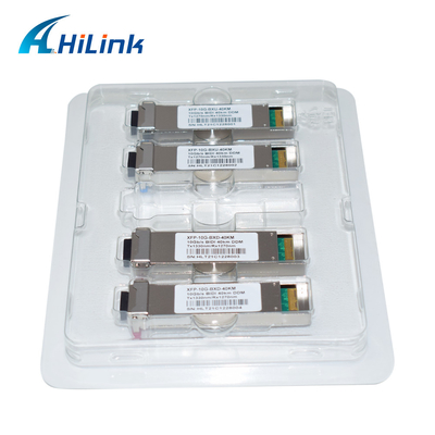 Simplex LC 40km โมดูลรับส่งสัญญาณ 10G 1270nm 1330nm XFP BIDI เครื่องรับส่งสัญญาณออปติคอล